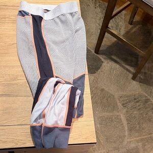 Kari Traa  Leggings - Gray and Pink